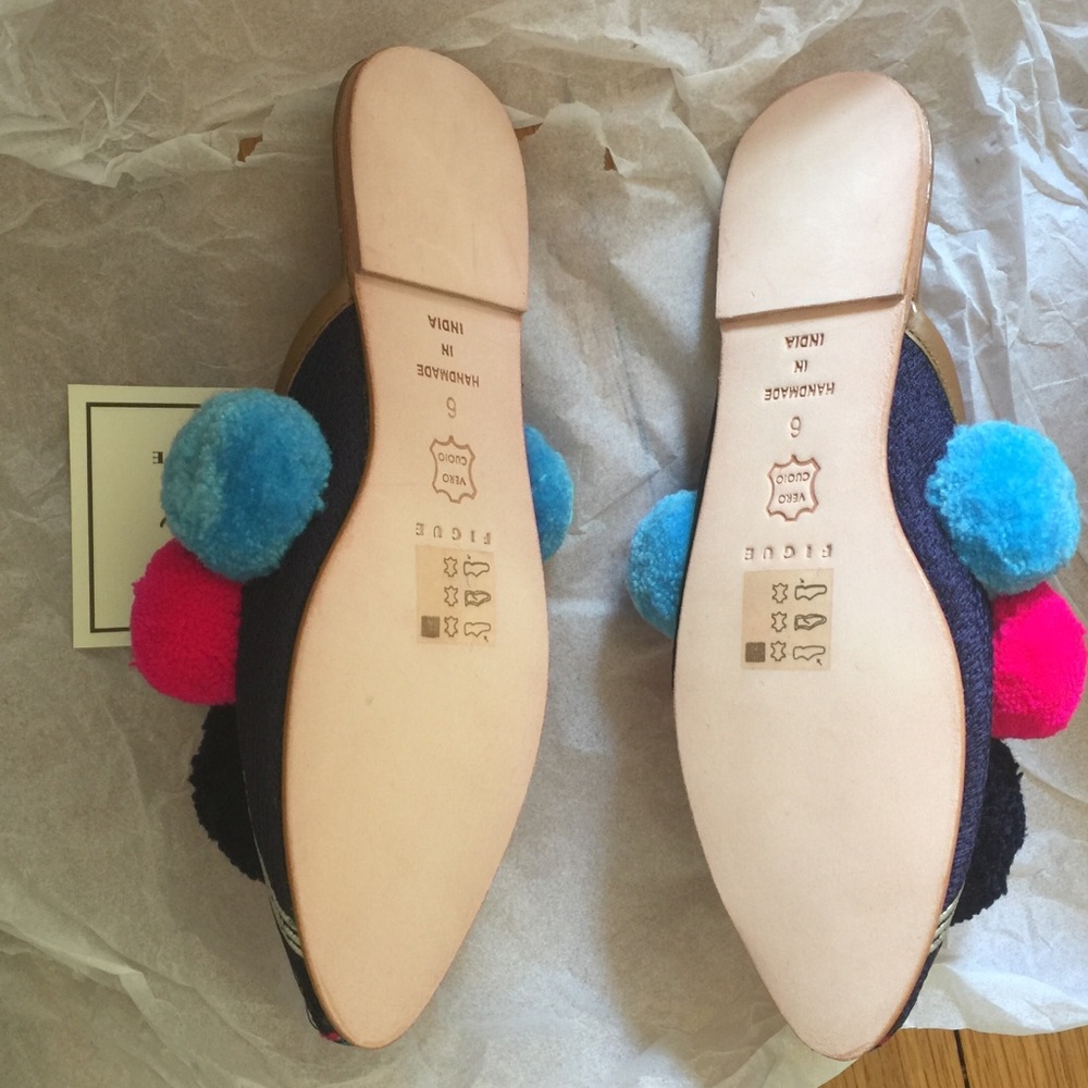 FIGUE X ANTHROPOLOGIE IRIS SLIDES - Picture 5 of 5